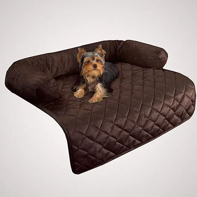 Couch Cover for Dogs - 30x30.5 Pet Furniture Protector with Memory Foam Bolst...