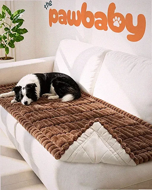Couch Cover, Non-Slip Plush Pet Couch Cover, Thick Flannel Washable Sofa Protect