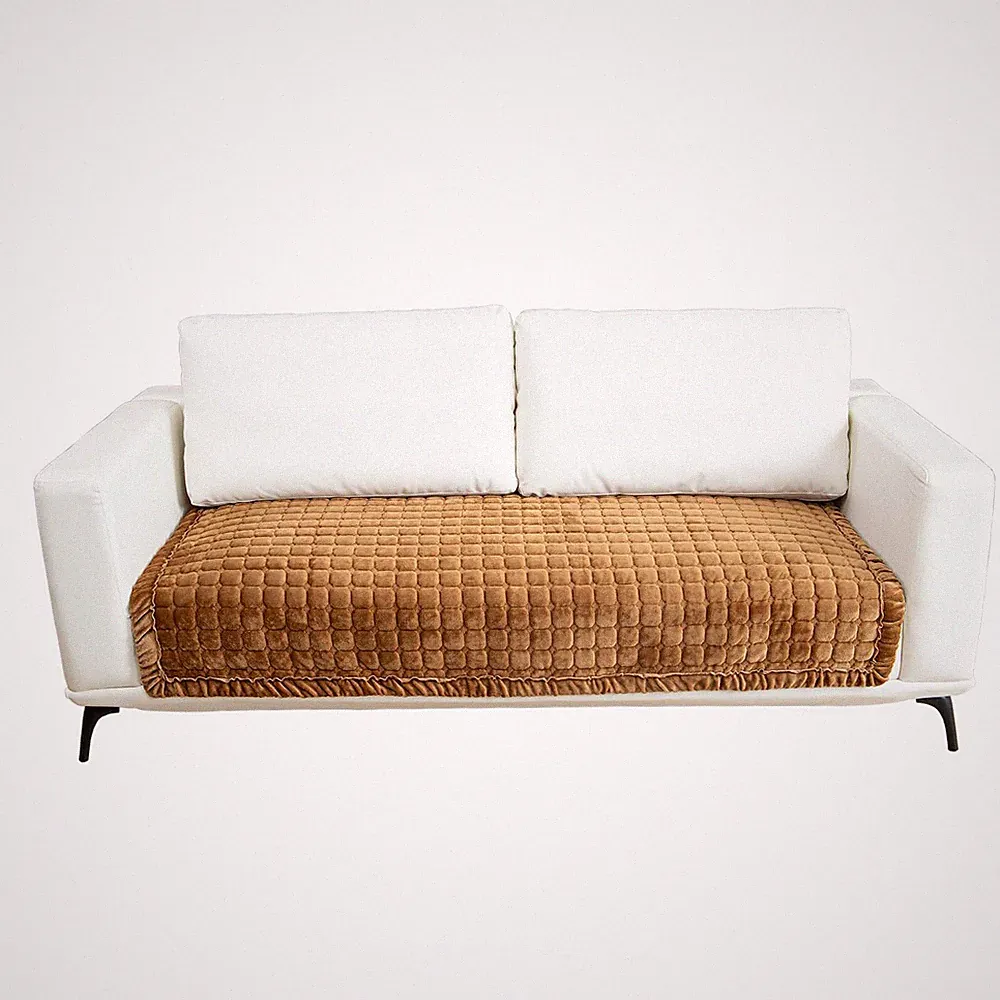 Couch Cover Sectional Couch Covers Non Slip Sofa Covers Washable for 3 Cushio...
