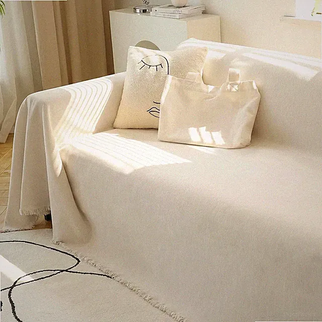 Couch Cover Sofa Covers Couch Covers for 3 Cushion Couch Sofa Pet Friendly, L Sh