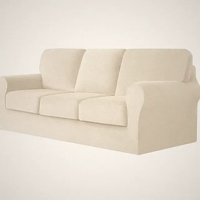 Couch Cover Stretch Fit Furniture Protector Anti-Slip Easy Care Velvet New