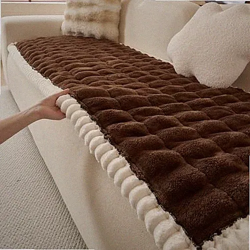 Couch Covers for Pets Washable Sofa Covers for Dogs Cats Anti 27.6"x 71" Brown