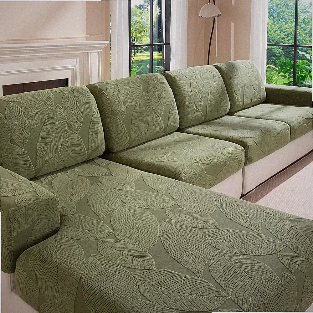 Couch Covers for Sectional Sofa, Washable Stretch Soft Sofa Cushion Covers L...