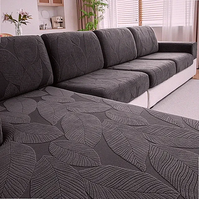 Couch Covers for Sectional Sofa, Washable Stretch Soft Sofa Cushion Covers L Sha