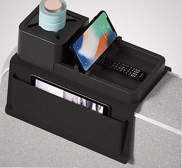 Couch Cup Holder, Couch Arm Tray, Portable Couch Drink Holder