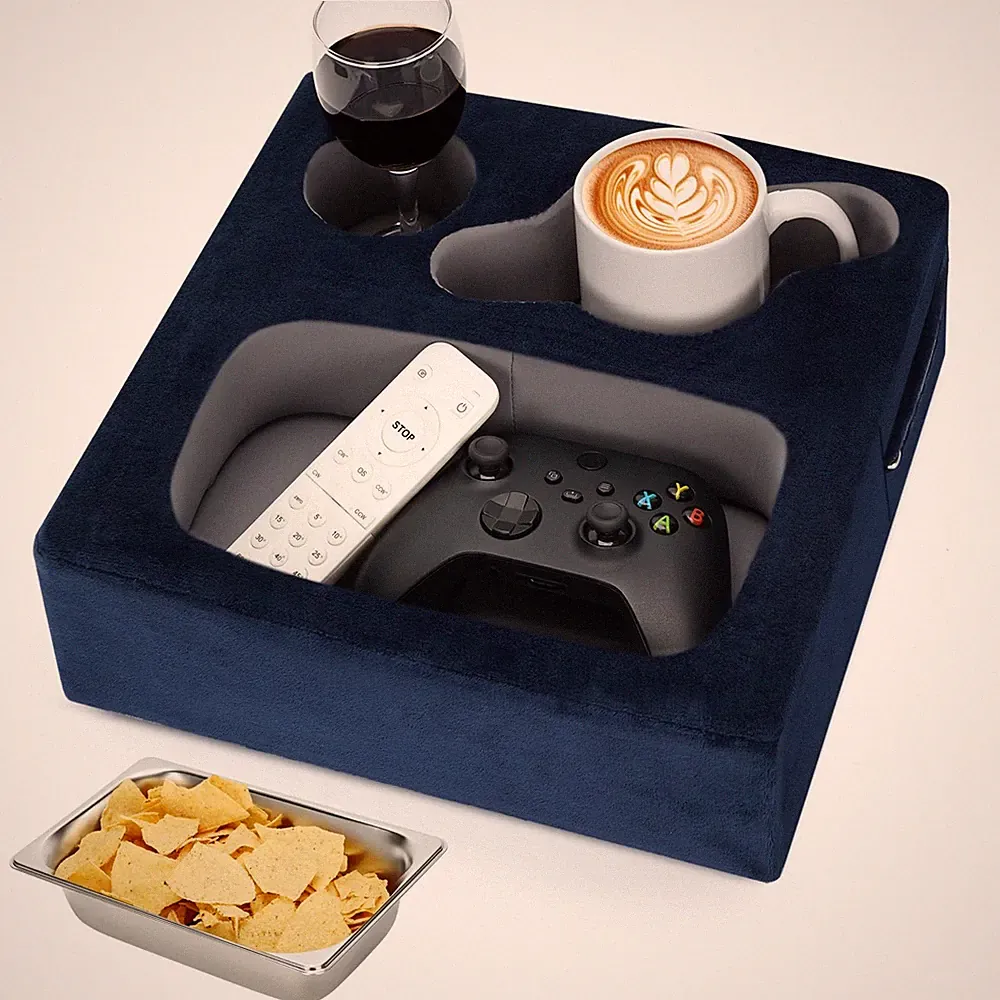 Couch Cup Holder, Couch Caddy, Couch Drink Holder, Bed Cup Tray, Sofa Cup Hol...