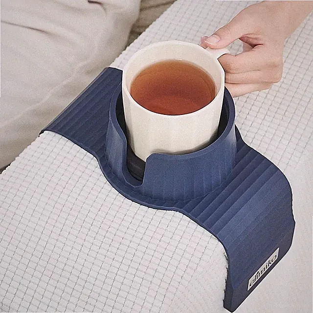 Couch Cup Holder, Silicone Sofa Drink Holder with Upgrade Large Cup Holder, f...