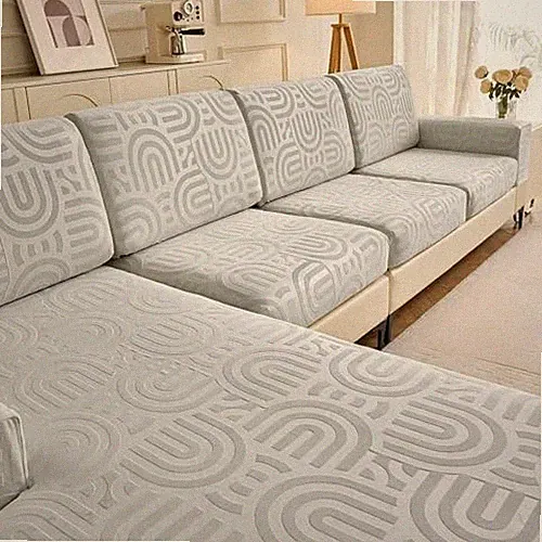 Couch Cushion Covers for Sectional Sofa Seat 1 Loveseat cover Light Gray