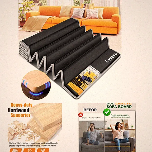 Couch Cushion Repair Board - 21.5''x48'' Heavy-Duty Support for Loveseat Comfort