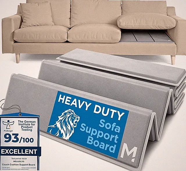 Couch Cushion Support Board for Sagging Sofas - Heavy Duty 24x72 Reinforced Wood