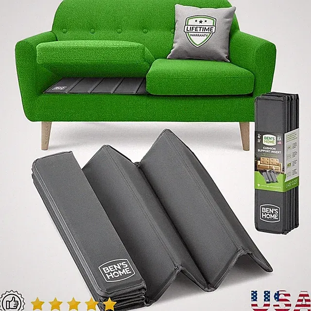 Couch Cushion Support Board Instant Fix Sagging Sofas No Tools 0.5 Inch Wood New