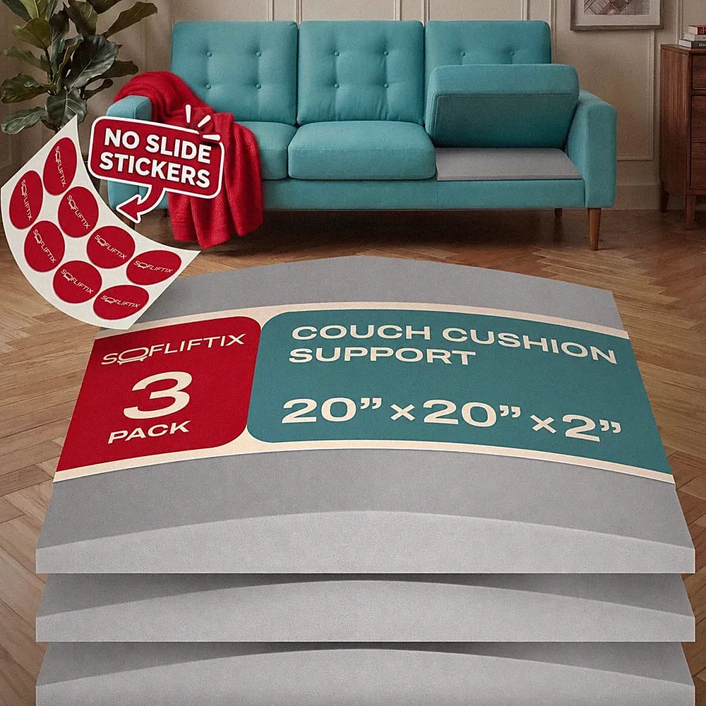 Couch Cushion Support for Sagging Seat, Couch Support for Sagging Cushions, Sofa