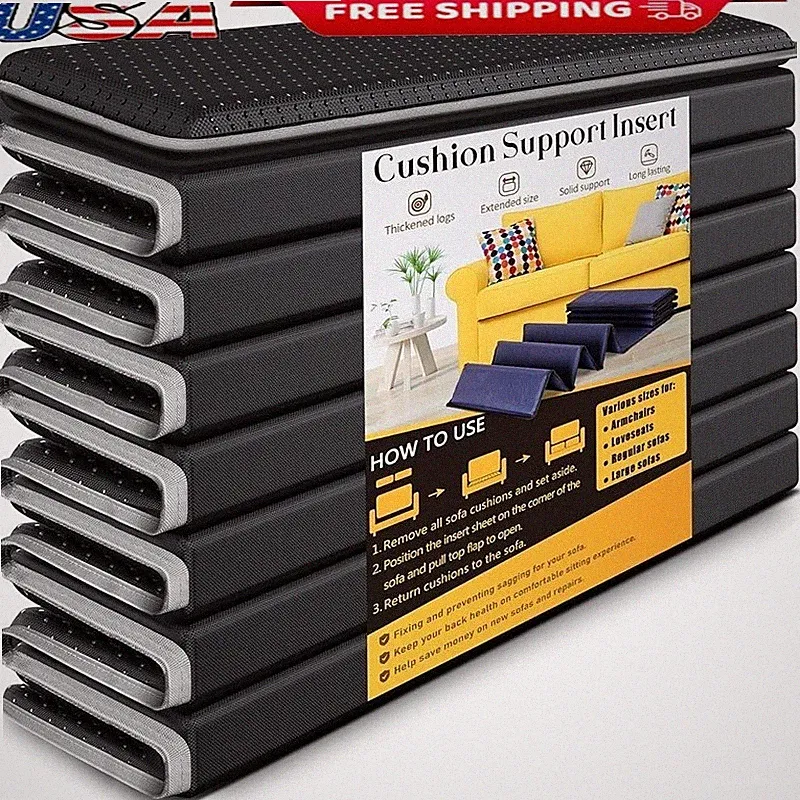 Couch Cushion Support Multi Layer Wood Anti Slip Durable Upgrade Standard Size
