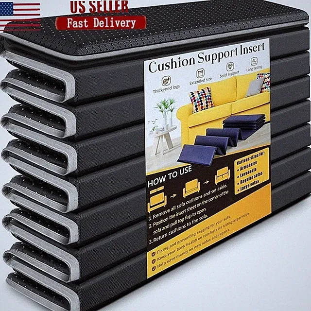 Couch Cushion Support Under Sofa Solid Wood Anti-Slip Easy Installation New