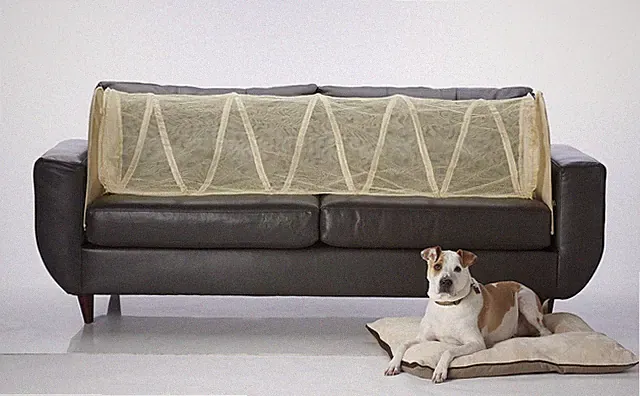 Couch Defender Pet Furniture Barrier Beige 18x72in Keep Pets Off Couch