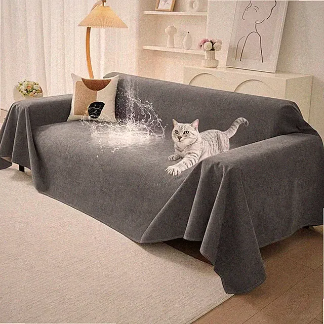 Couch Protector from Cat Claws, Waterproof Couch Cover Anti Slip,Couch Cover...