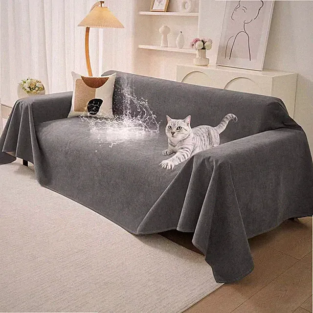 Couch Protector from Cat Claws, Waterproof Couch Cover Anti Slip,Couch Cover...