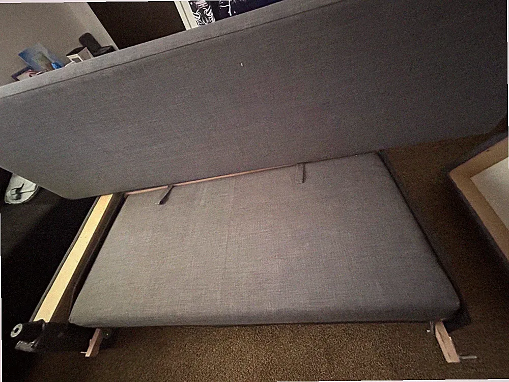 couches sofas sectional used gray storage ikea in good condition