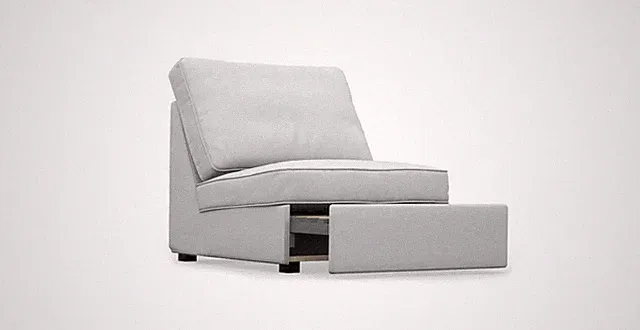 Cover for KIVIK 1 Seat IKEA Sofa Bed Section