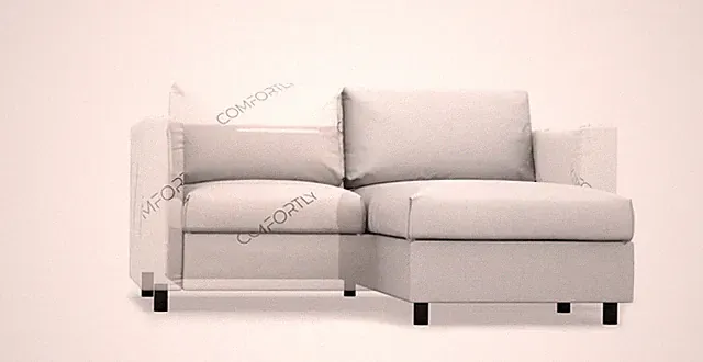 Cover for VIMLE IKEA Chaise Longue Section (With Zipper)