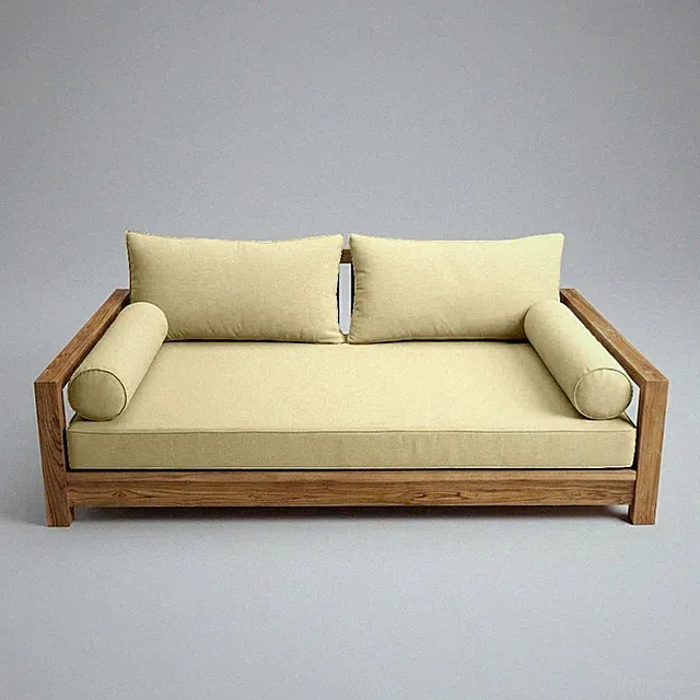 COVER ONLY STYLE 2 Mattress Pillow Daybed Porch Swing Pipe Trim Full AD103