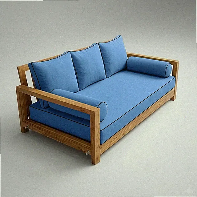 COVER ONLY STYLE 3 Mattress Pillow Daybed Porch Swing Contrast Trim Full AD102