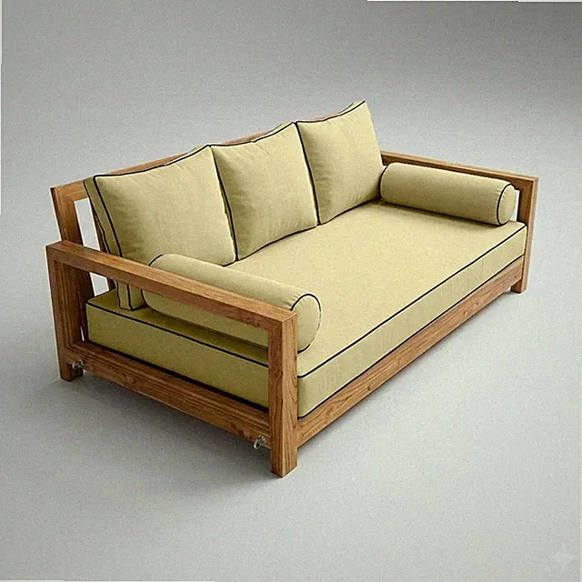 COVER ONLY STYLE 3 Mattress Pillow Daybed Porch Swing Contrast Trim Full AD103
