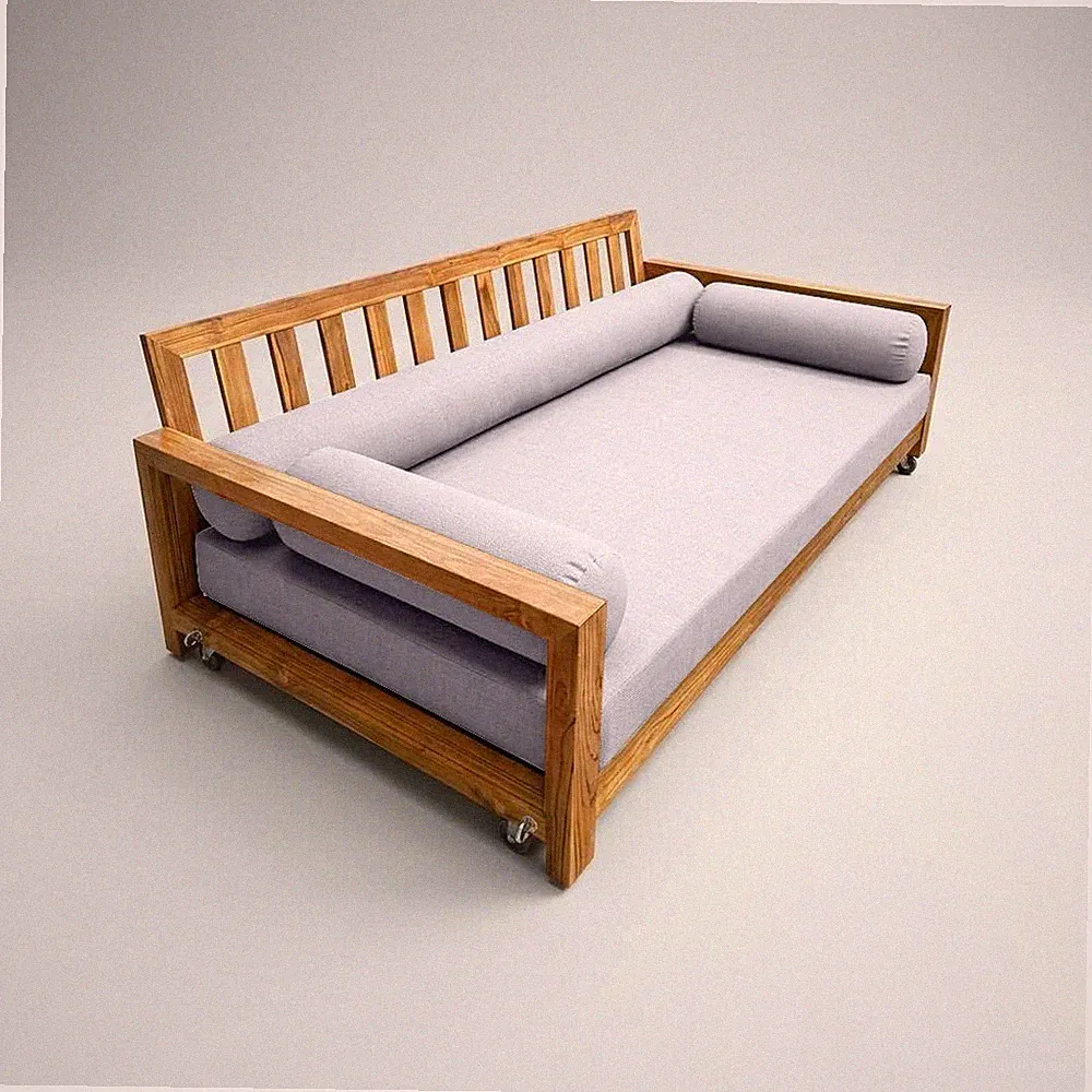 COVER ONLY STYLE 6 Mattress Pillow Daybed Porch Swing Knife Edge Twin AD105