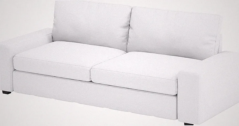 Cover Replacement is Custom Made for Ikea Kivik Sofa Bed Cover Slipcover White