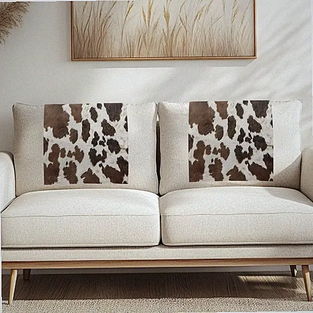 Cowhide Recliner Headrest Protector Non Slip Sofa Headrest Cover Wrinkle Resi...