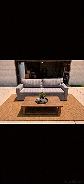 Crate&Barrel Gray Sofa
