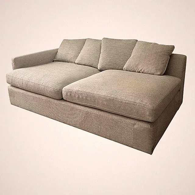 Crate & Barrel Lounge Deep Apartment Sofa