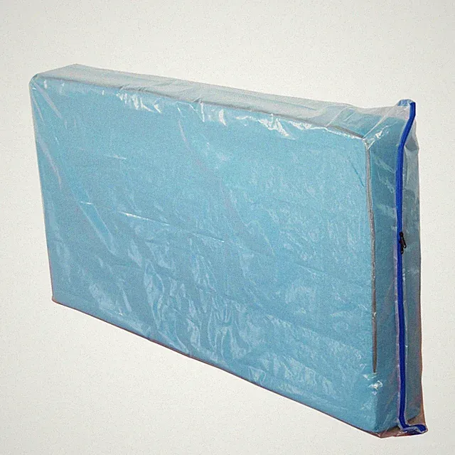 Crib Mattress Storage Bag with Zipper -4 Mil Plastic Waterproof Crib Mattress...
