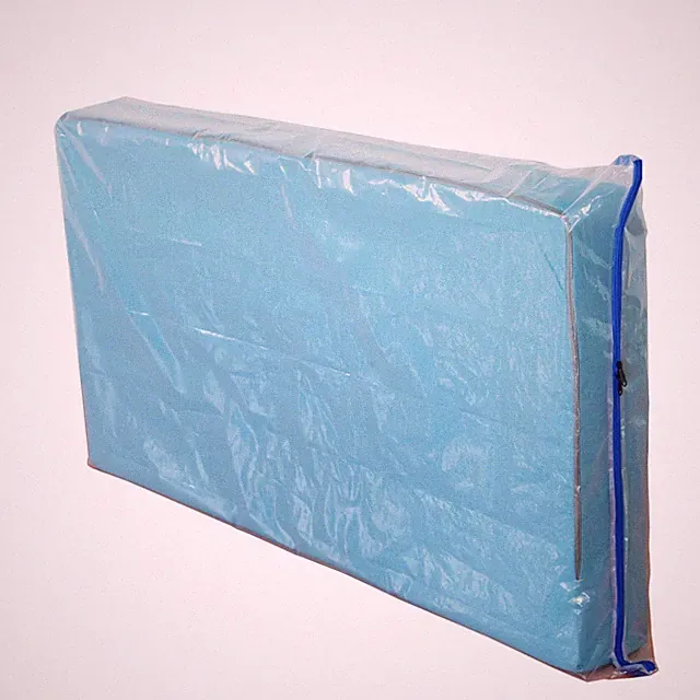 Crib Mattress Storage Bag With Zipper 4 Mil Plastic Waterproof Moving Cover