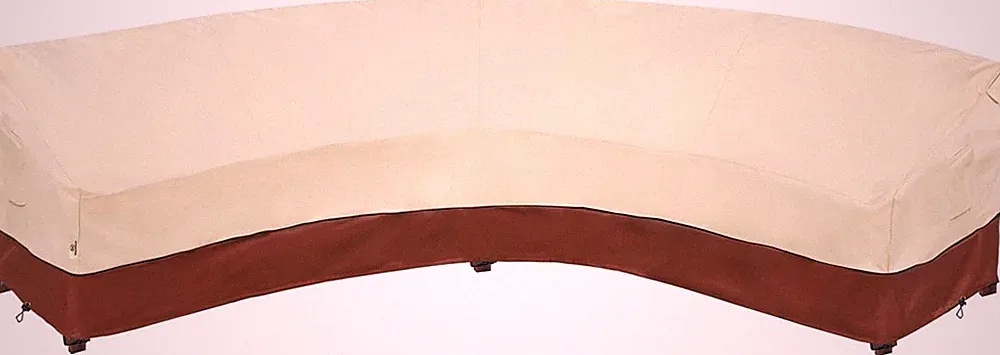Curved Patio Furniture Covers Outdoor Sectional Covers Waterproof Reinforced
