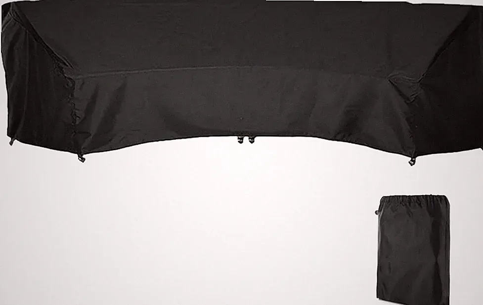 Curved Sofa Cover Outdoor Patio Furniture Cover Couch Sectional Protector