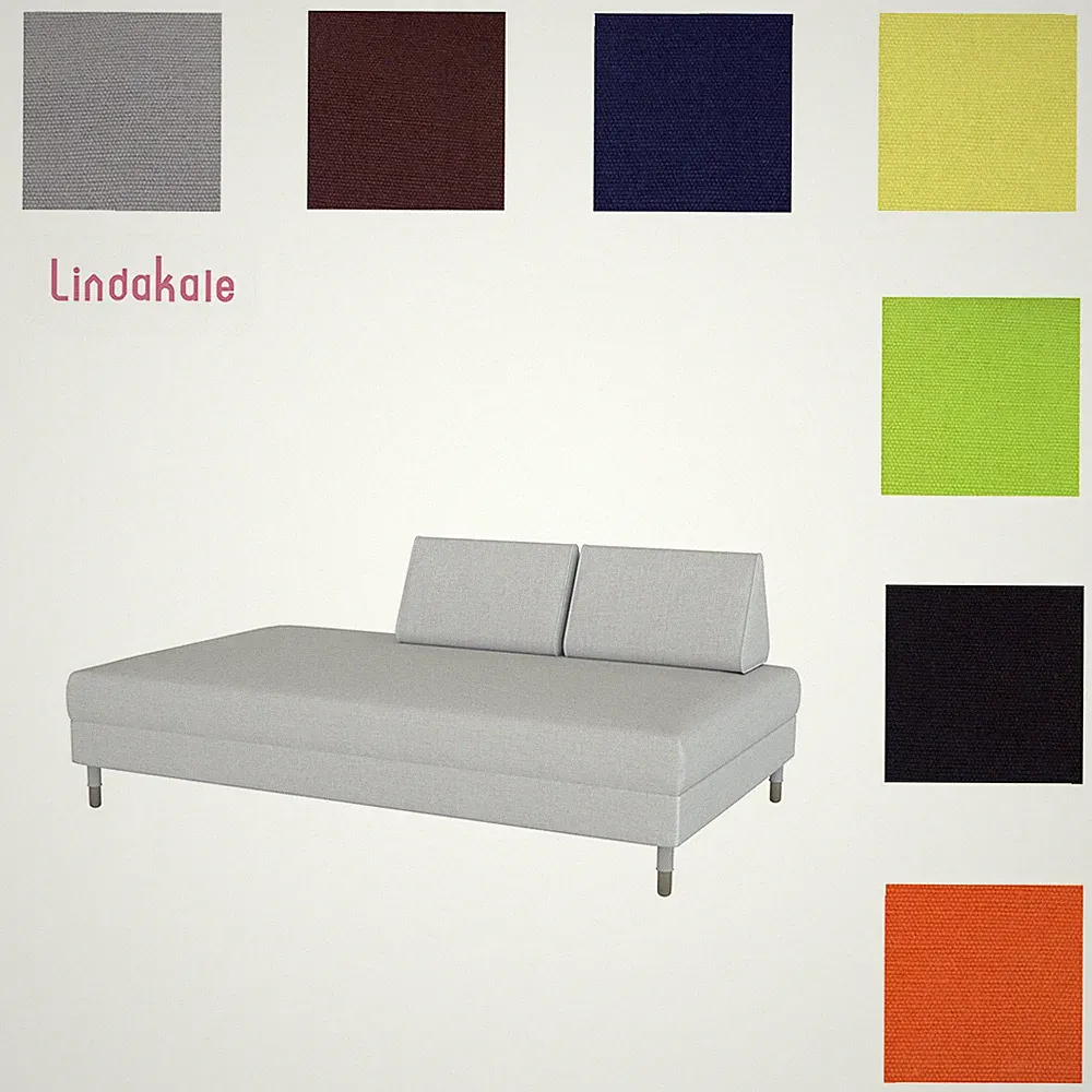Custom Made Cover Fits IKEA FLOTTEBO Sofa Bed, Sleeper Sofa Replace Cover, 90cm