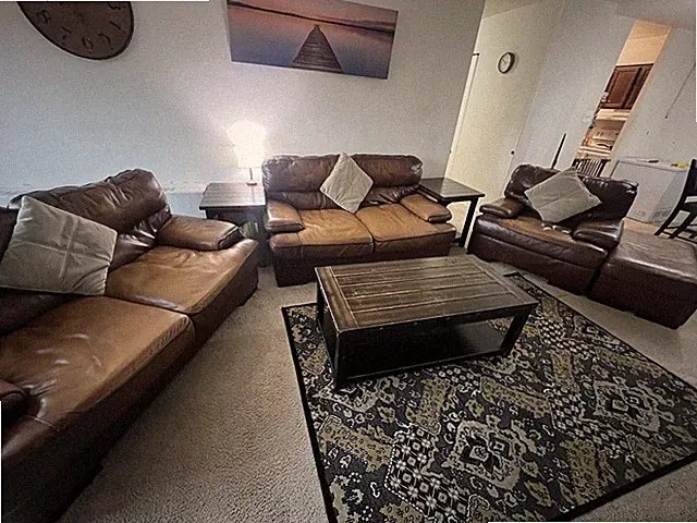 Dark Brown couches From Ashley