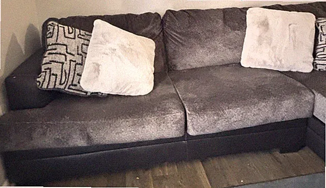 Deals Furniture Sectional Sofa Gray/Black Mid-Century Belgian Roll Arm w/ Cushi...