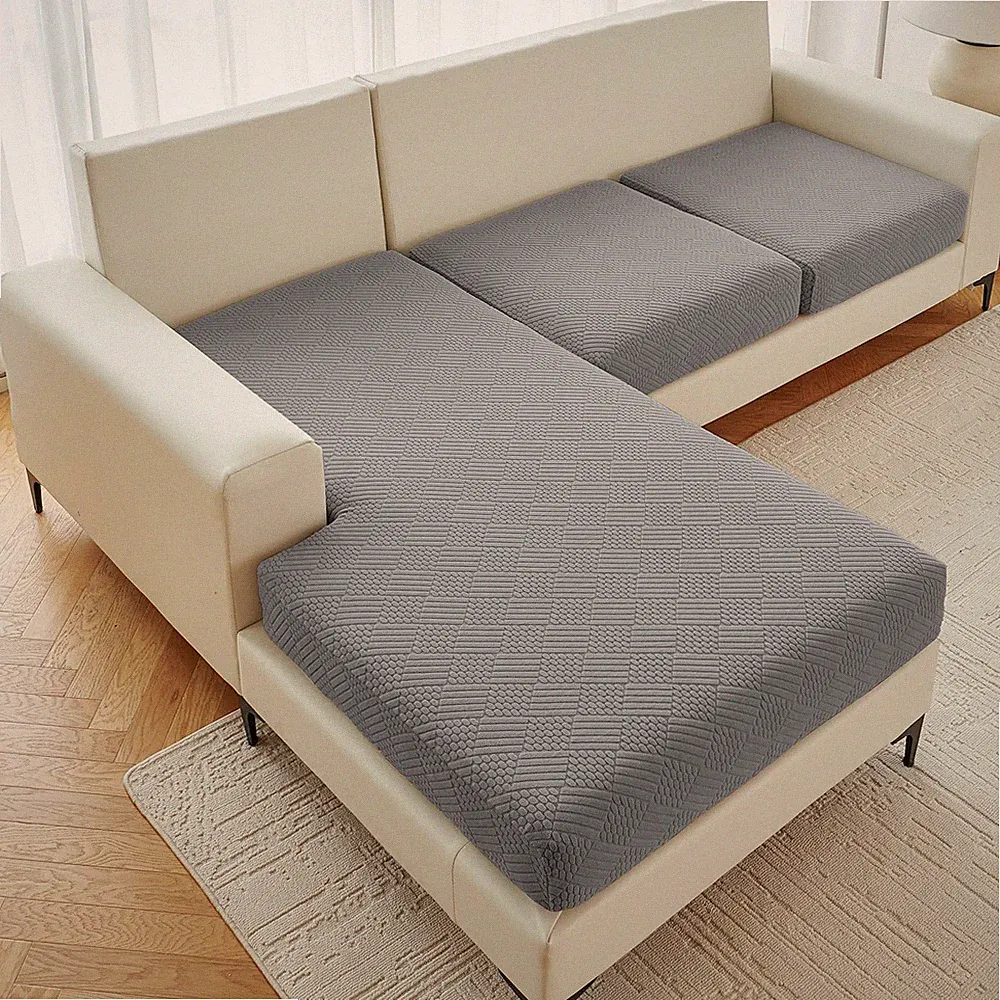 Deep Dream Sectional Couch Covers 3 Pieces, Couch Cushion Covers L Shape Couch