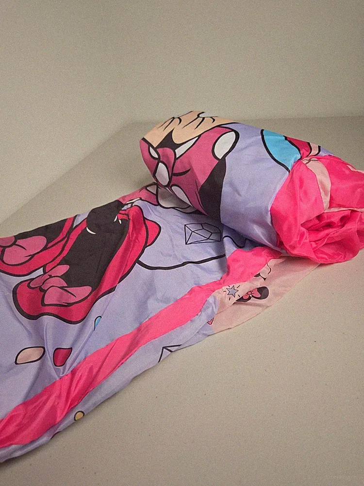 Disney Junior Minnie Mouse Inflatable Sofa Bed for Kids – 2-in-1 Flip Open Couch