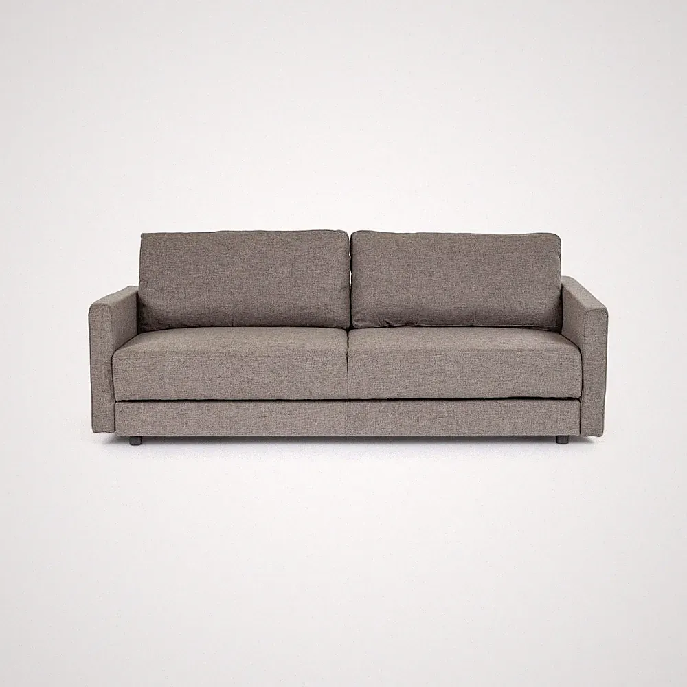 Divani Casa Fredonia Modern Grey Fabric Sofa Bed