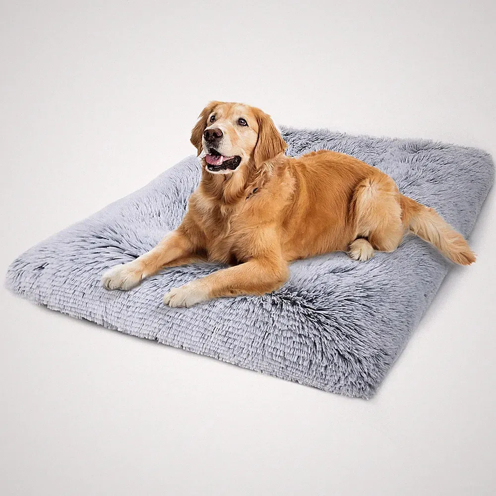 Dog Bed, Extra Large, Plush Soft Pet Beds for XL Dogs, Crate Pad, Washable, 4...