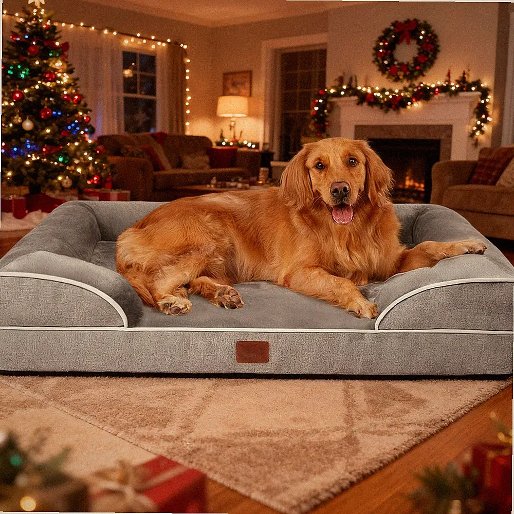 Dog Bed for Extra Large Dogs - Dog Cat Couch Sofa with Washable Removable Cover