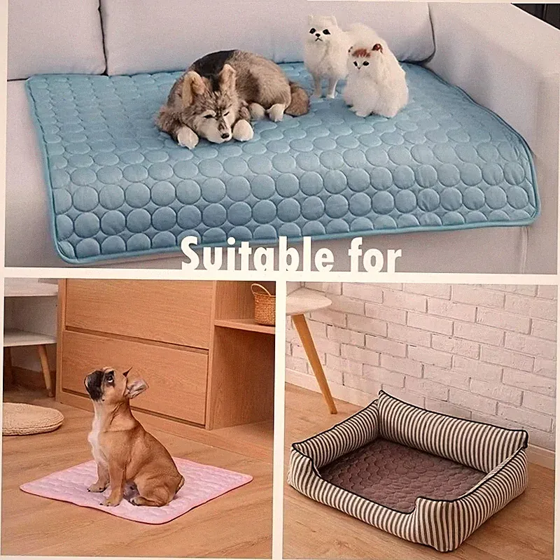 Dog Cooling Mat Summer Pet Cold Bed Extra Large For Small Big Dogs Pet Accessori