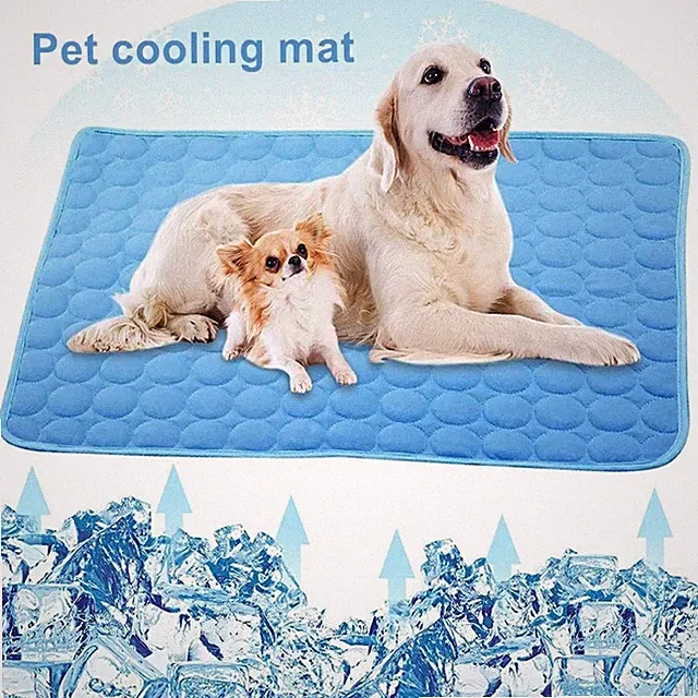 Dog Mat Cooling Summer Pad Mat Pet Dog Cat Blanket for Sofa Bed Floor Keep Cool