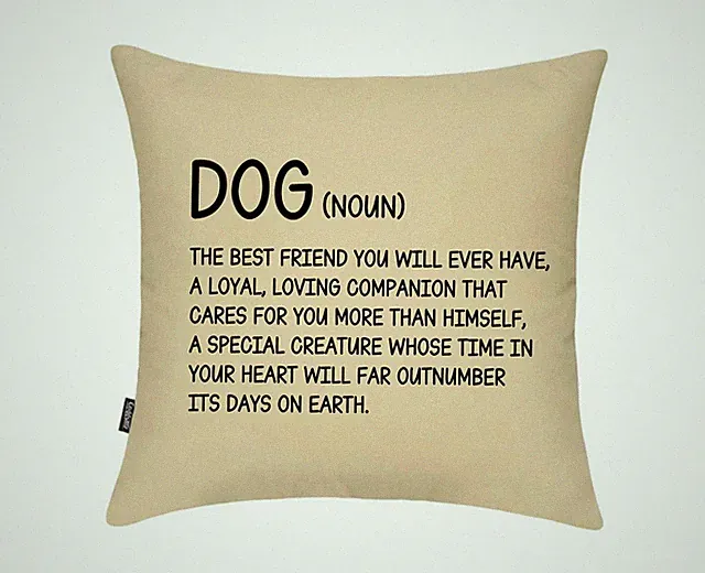 Dog Pillow Cover