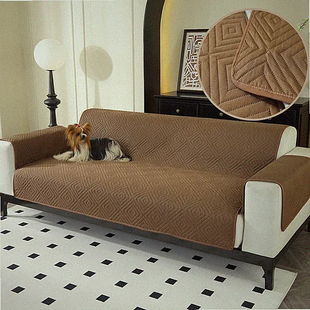 Double-Sided Reversible Pet Sofa Couch Cover Waterproof Non-Slip Furniture Pad