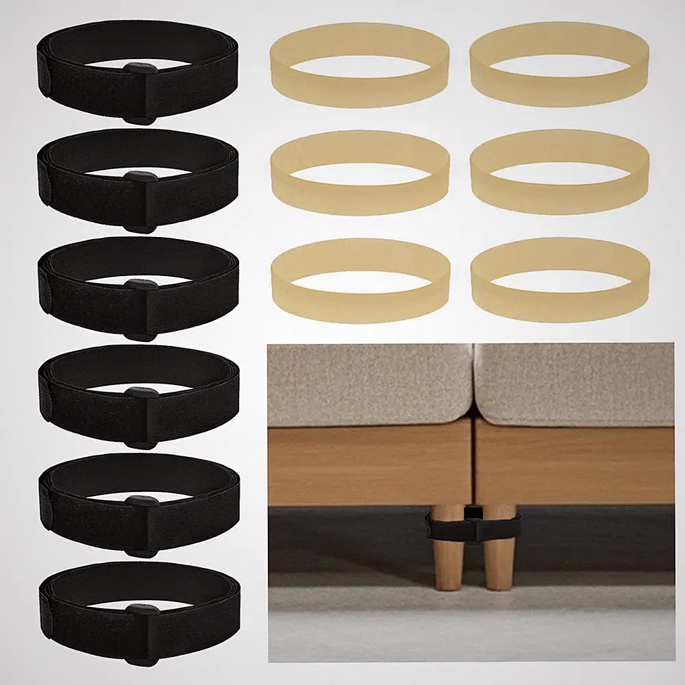 DSKMJT 6 Pack Sectional Couch Connectors to Make Sectional Stay Quick Install...