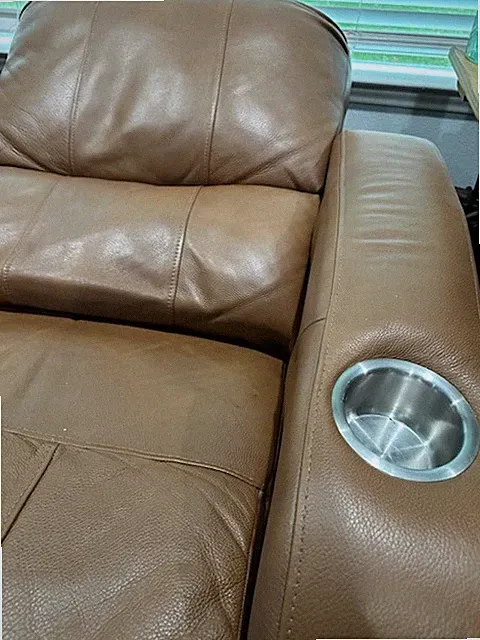 Dual Recliner Theater Couch